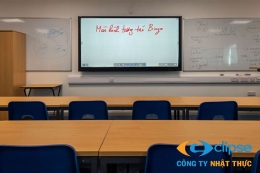 Đột phá: dịch vụ lắp đặt màn hình tương tác cho trường học