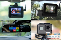 Lắp đặt camera hành trình vietmap, xiaomi 70mai, camera kẹp gương