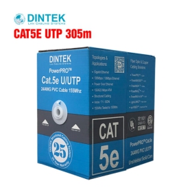 Cáp mạng Dintek CAT.5E UTP 305m (1101-03029)