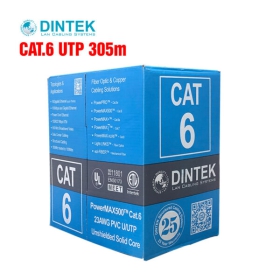 Cáp mạng Dintek CAT.6 UTP 305m (1101-04032)