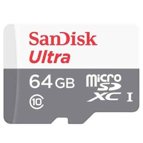 Thẻ nhớ Micro SD 64Gb SANDISK Ultra SDSQQNR-064G-GN6MN