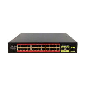 Switch POE 24 cổng OneCam SW-26-24P-B-1SFP