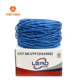 Cáp mạng 305m Việt Hàn LEAD CAT.6E UTP 25AWG 305m