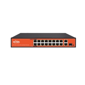 Switch mạng 16 cổng PoE WI-PS518G V3