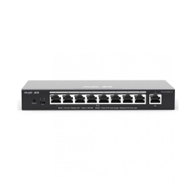 Switch Ruijie RG-ES209GC-P, 8-Port PoE 1000Mbps
