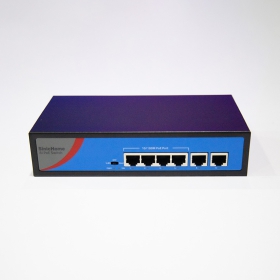 Switch mạng 4 cổng PoE SinicHomeSN-2104POE-Blue