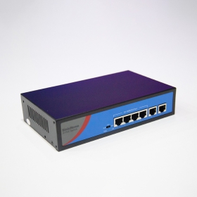 Switch mạng 4 cổng PoE SinicHomeSN-2104POE-BLUE