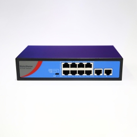 Switch mạng 8 cổng PoE SinicHomeSN-2108POE-BLUE