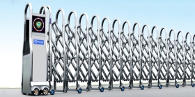 Cổng xếp Inox P-025