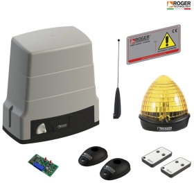 Cổng tự động trượt Roger Italia KIT BH30 - 24V - 600kg