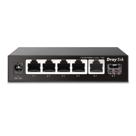 Switch không quản lý 5 cổng Draytek VigorSwitch Q60x