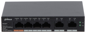 Switch PoE Cloud 6 port DAHUA DH-CS4006-4GT-60