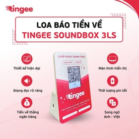 Loa thông báo chuyển khoản Tingee Box 3LS