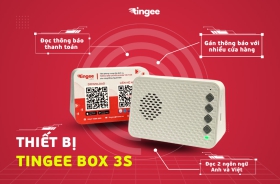 Loa thông báo chuyển khoản Tingee Box 3S