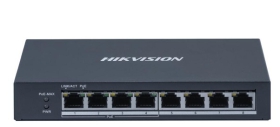 Switch mạng 4 cổng PoE Gigabit HIKVISION DS-3E0508P-O