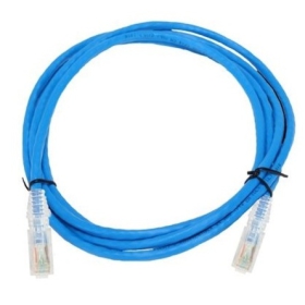 Dây nhảy mạng Cat6A FTP 5m, màu xanh AMP/Commscope NPC6ASZDB-BL005M