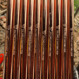 Cọc tiếp địa earthing rod D16x2.4m Lớp mạ 30 micron