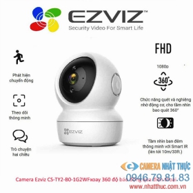 Camera Ezviz TY2 (1080P) giá rẻ nhưng hiệu quả