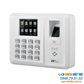 Máy chấm công vân tay và thẻ ZKteco G1