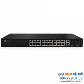 Switch POE 24 cổng dahua PFS4026-24P-370