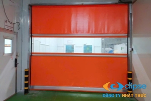 Cửa cuốn nhanh nhà xưởng giải pháp tối ưu cho doanh nghiệp