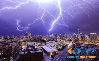 Dịch vụ lắp đặt chống sét tại Bắc Giang chuyên KCN Quang Châu, Vân Trung...