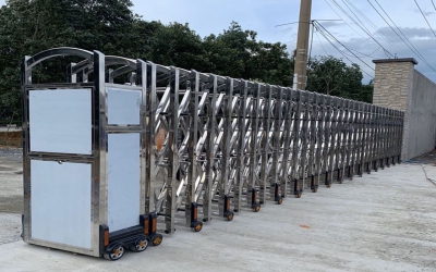 Báo Giá Cổng Xếp Inox, Barie Tự Động Chính Hãng Giá Tốt 2026