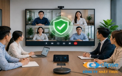 Bảo mật phòng họp trực tuyến - nguy cơ an ninh và quy trình thiết lập