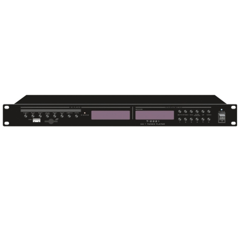 Đầu phát nhạc ITC T-2221 Hỗ trợ USB, SD, Bluetooth