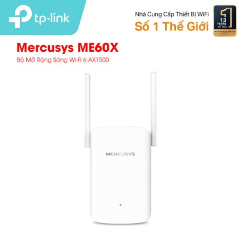 Bộ phát sóng Wifi 6 Mercusys ME60X AX1500