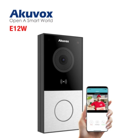 Nút bấm chuông không dây Akuvox E12W
