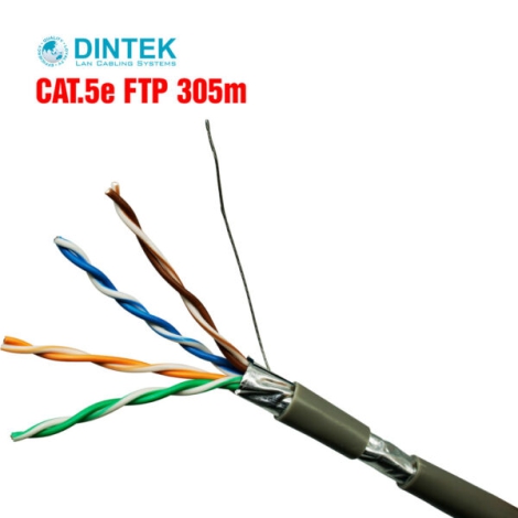 Cáp mạng Dintek CAT.5E FTP 305m (1103-03011)