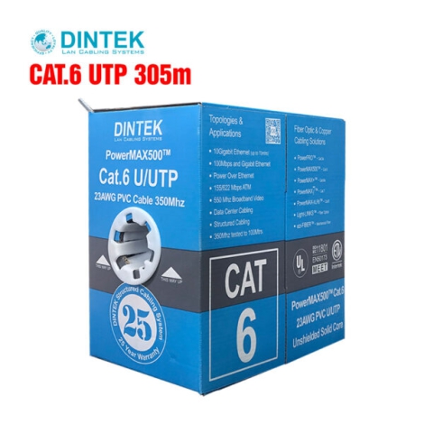 Cáp mạng Dintek CAT.6 UTP 305m (1101-04032)