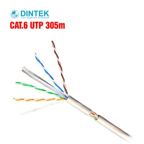 Cáp mạng Dintek CAT.6 UTP 305m (1101-04032)