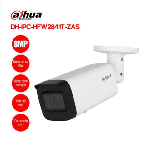 Camera IP 8MP DAHUA DH-IPC-HFW2841T-ZAS