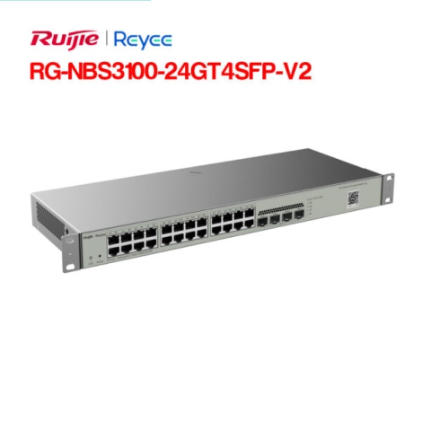 Layer 2 Smart Managed Switch 24 Cổng RUIJIE RG-NBS3100-24GT4SFP-V2