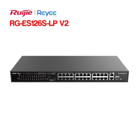 Unmanaged switch 24 cổng RUIJIE RG-ES126S-LP V2
