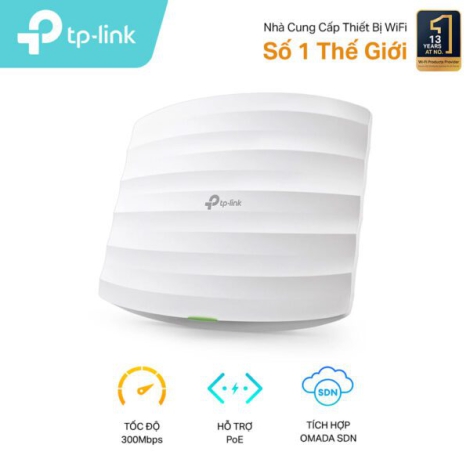 Access Point Gắn Trần Wi-Fi 300 Mbps TP-LINK EAP110