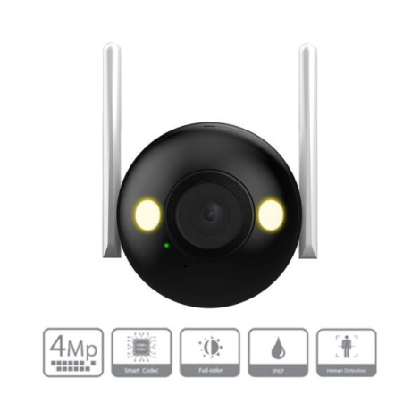 Camera IP Wifi Bullet C1 4MP Smart Dual Light DAHUA DH-F4C-LED