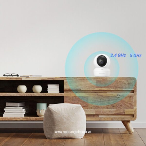 Camera WiFi EZVIZ H6C Pro 2K+ 4MP  (Quay quét, gọi qua app)