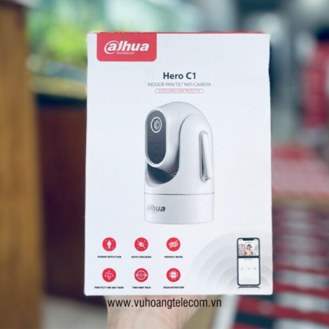 Camera Wifi quay quét trong nhà Hero C1 4MP DAHUA DH-H4C