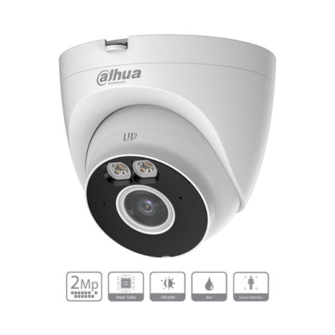 Camera WIFI Full color Dome Turret A1 2MP DAHUA DH-T2A-LED