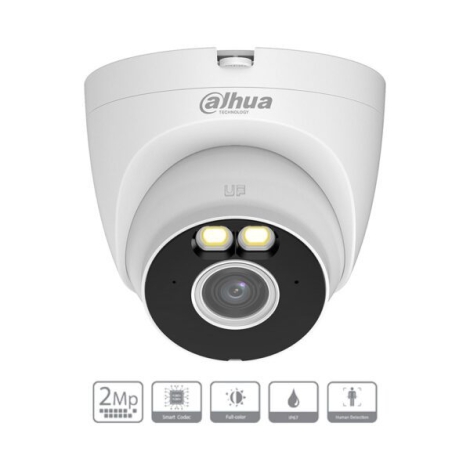 Camera WIFI Full color Dome Turret A1 2MP DAHUA DH-T2A-LED