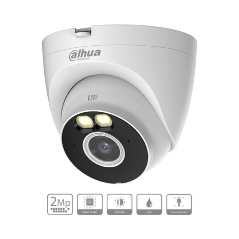 Camera WIFI Full color Dome Turret A1 2MP DAHUA DH-T2A-LED