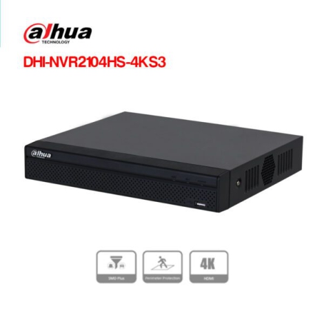 Đầu ghi hình IP 4 kênh DAHUA DHI-NVR2104HS-4KS3
