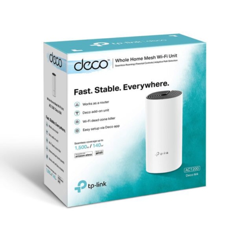 Hệ thống Wi-Fi Mesh cho Gia đình AC1200 TP-LINK Deco M4