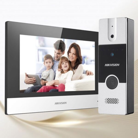 Bộ chuông cửa màn hình IP HIKVISION SH-KIS6213-WTDE