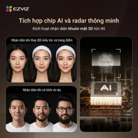 Khóa cửa thông minh Ezviz Y3000FVP Plus