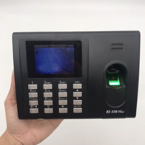 Máy chấm công vân tay, thẻ cảm ứng RONALD JACK 550 Plus