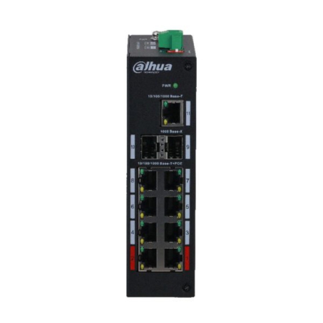 Switch PoE 8 port DAHUA DH-PFS3211-8GT-120